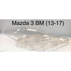 Стекло фары Mazda 3 BM 13-17 левое и правое